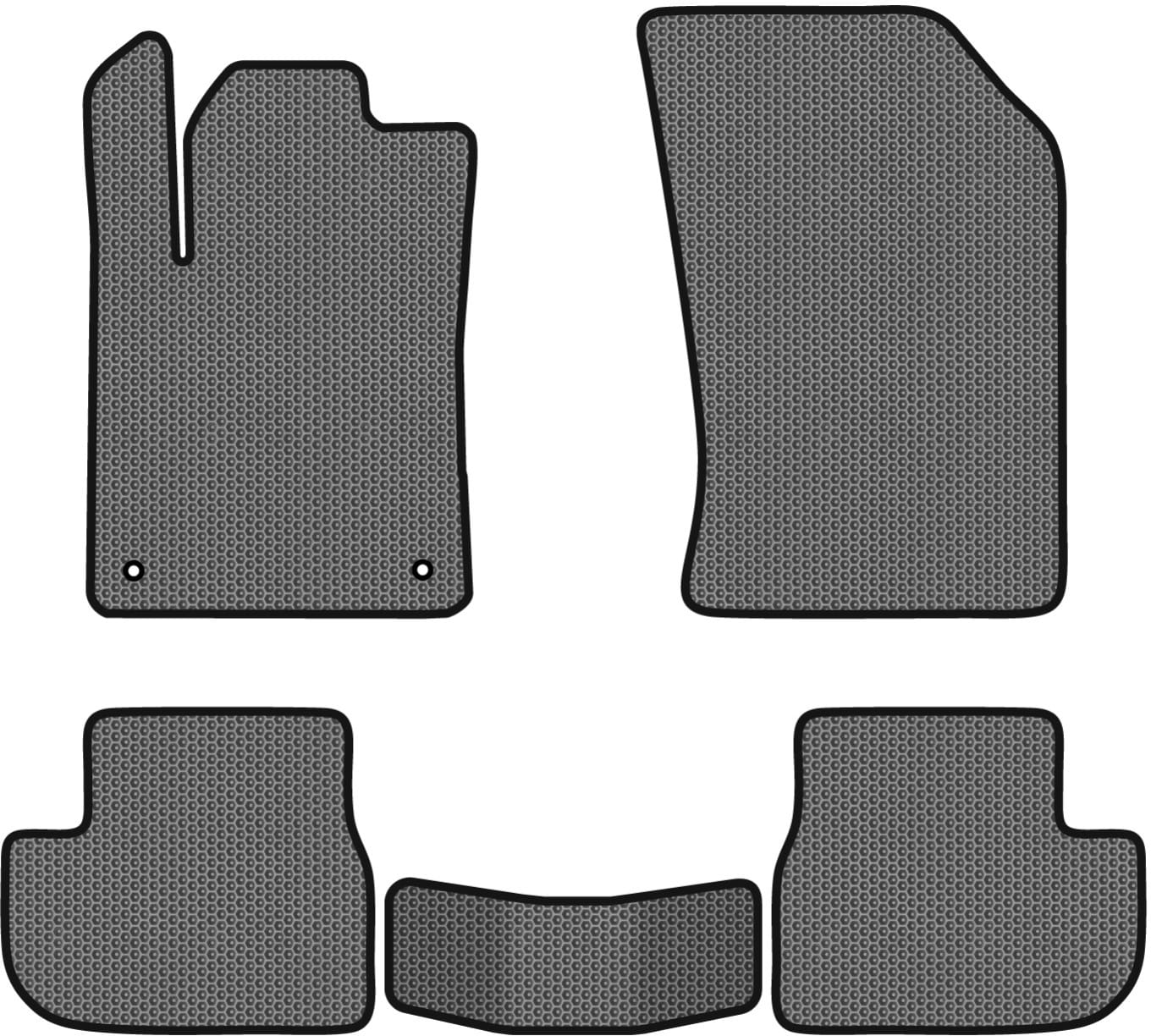 EVA килимки в салон авто EVAtech для C3 Citroen 2009-2016 2 покоління Htb EU CN21765C5CP2SGB