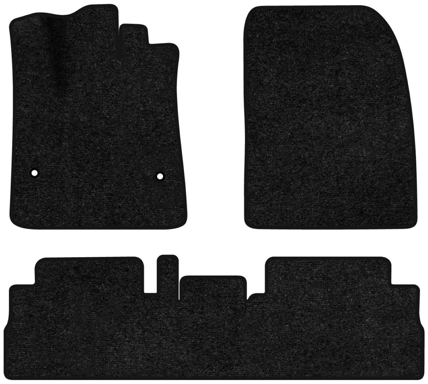 Коврики ворсовые в салон авто EVAtech Standard для Citroen Berlingo (K9) with armrest 2018 3 поколение Minivan EU черный кант CN43500ZD3TL2VEB