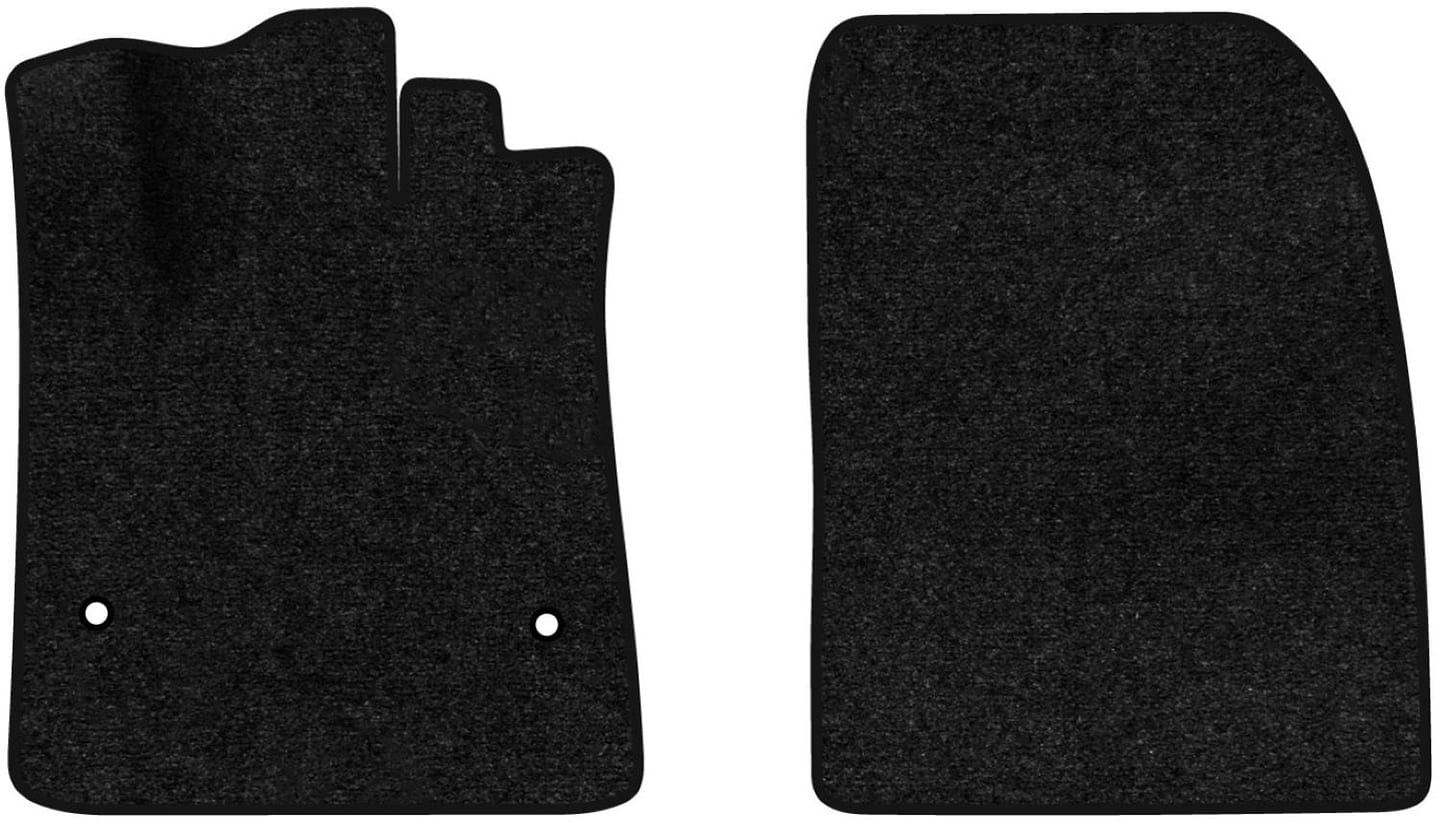 Килимки ворсові в салон авто EVAtech Standard для Citroen Berlingo (K9) Cargo 2018 3 покоління Minivan EU чорний кант CN43502AD2TL2VEB