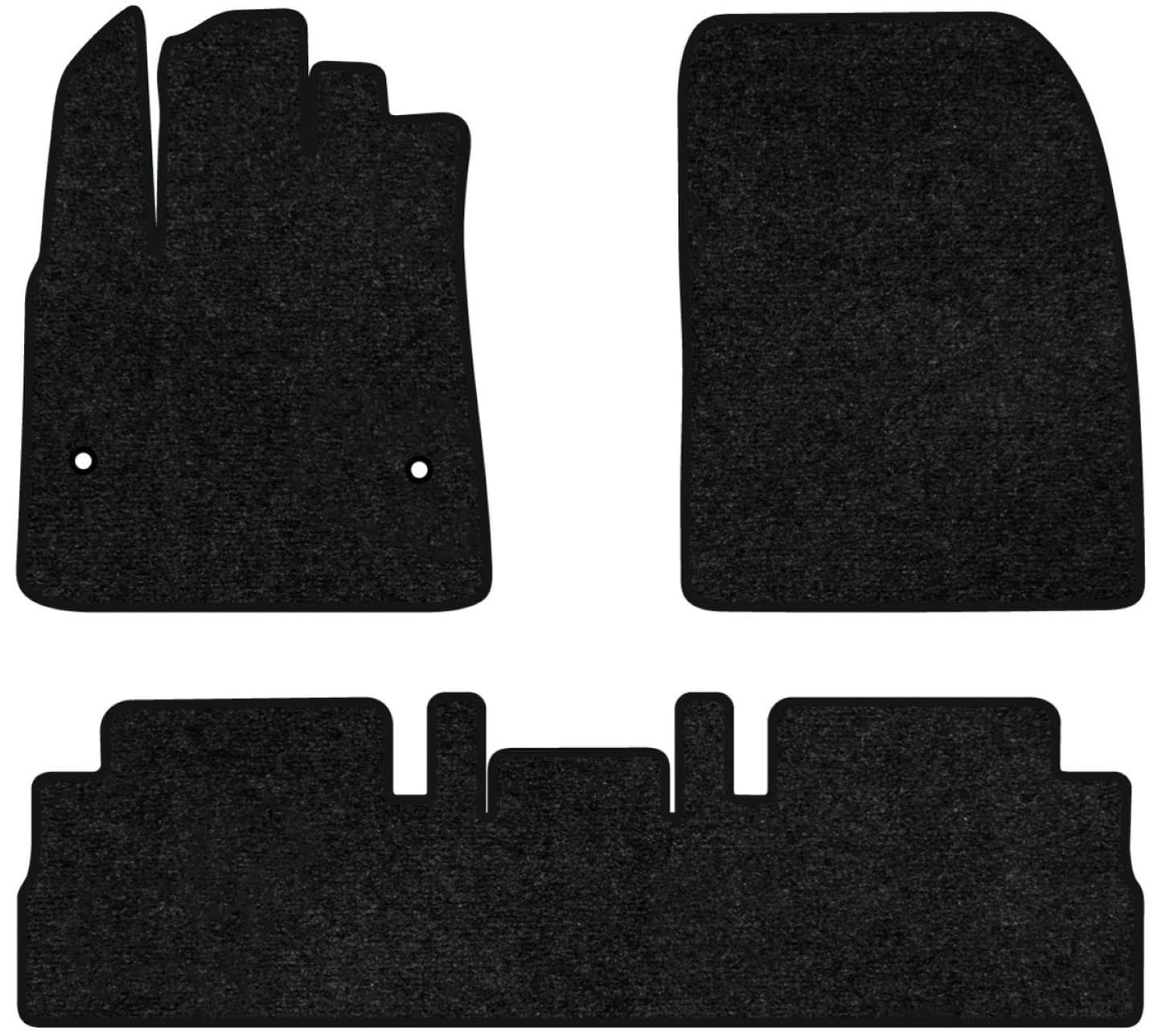 Коврики ворсовые в салон авто EVAtech Standard для Citroen Berlingo (K9) without armrest 2018 3 поколение Minivan EU черный кант CN43766Z3TL2VEB