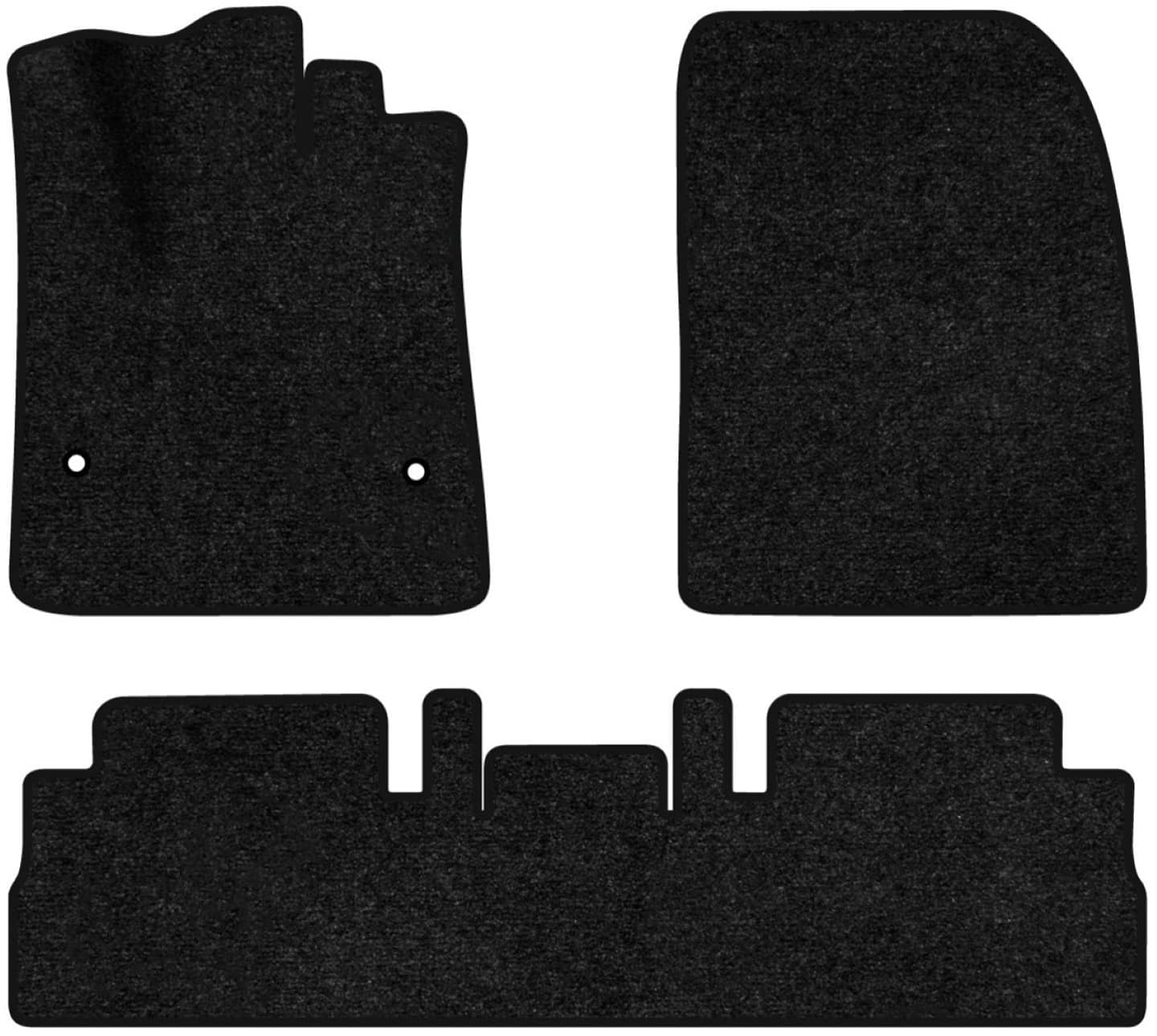 Коврики ворсовые в салон авто EVAtech Standard для Citroen Berlingo (K9) without armrest 2018 3 поколение Minivan EU черный кант CN43766ZD3TL2VEB