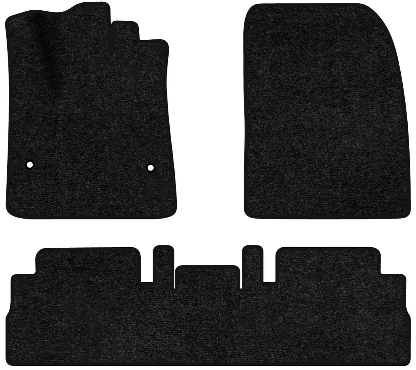 Коврики ворсовые в салон авто EVAtech Standard для Citroen Berlingo (K9) without armrest 2018 3 поколение Minivan EU черный кант CN43767ZD3AV2VEB