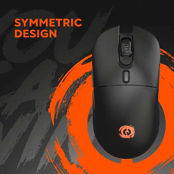 Фото - Миша бездротова ігрова Canyon Cutlass RGB Wireless Gaming Black (CND-SGMW11B)
