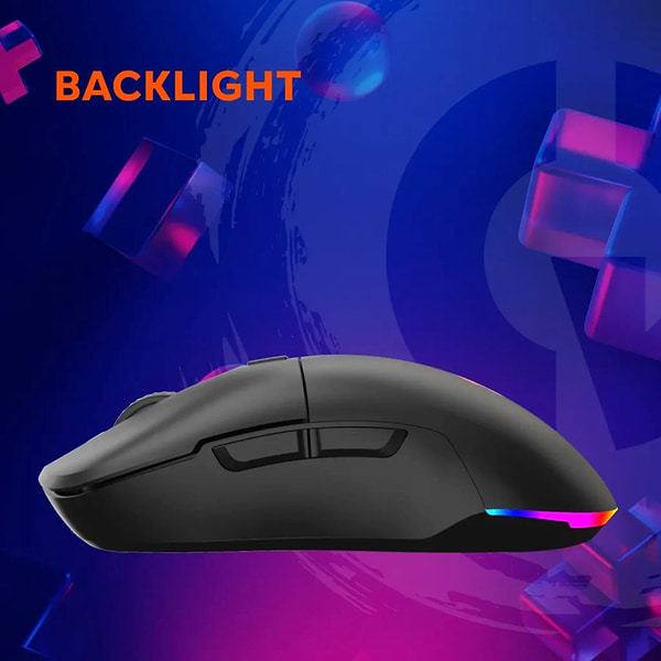 Фото - Миша бездротова ігрова Canyon Cutlass RGB Wireless Gaming Black (CND-SGMW11B)