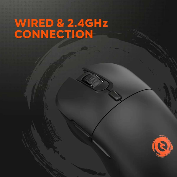 Фото - Миша бездротова ігрова Canyon Cutlass RGB Wireless Gaming Black (CND-SGMW11B)