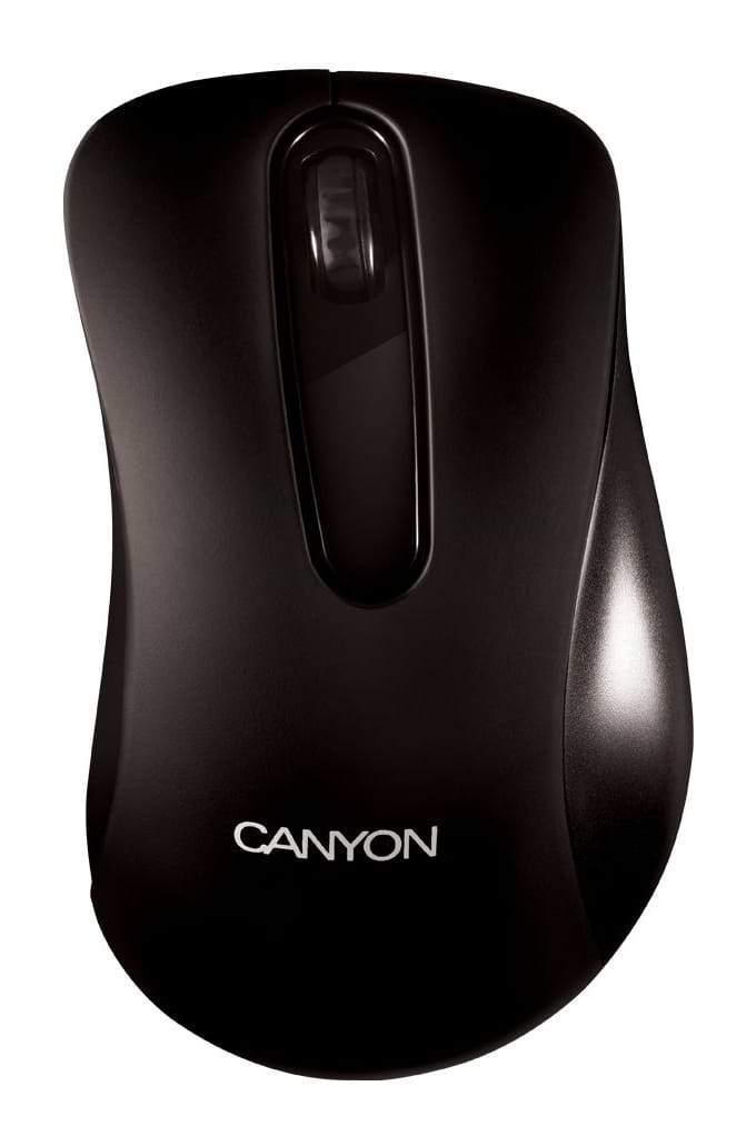 Мышь проводная Canyon CNE-CMS2 Black USB - Фото 1