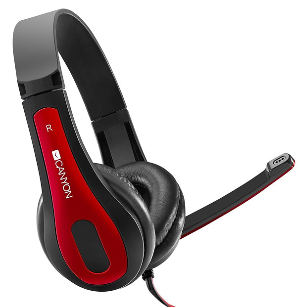 Фото - Гарнітура дротова Canyon CNS-CHSC1BR