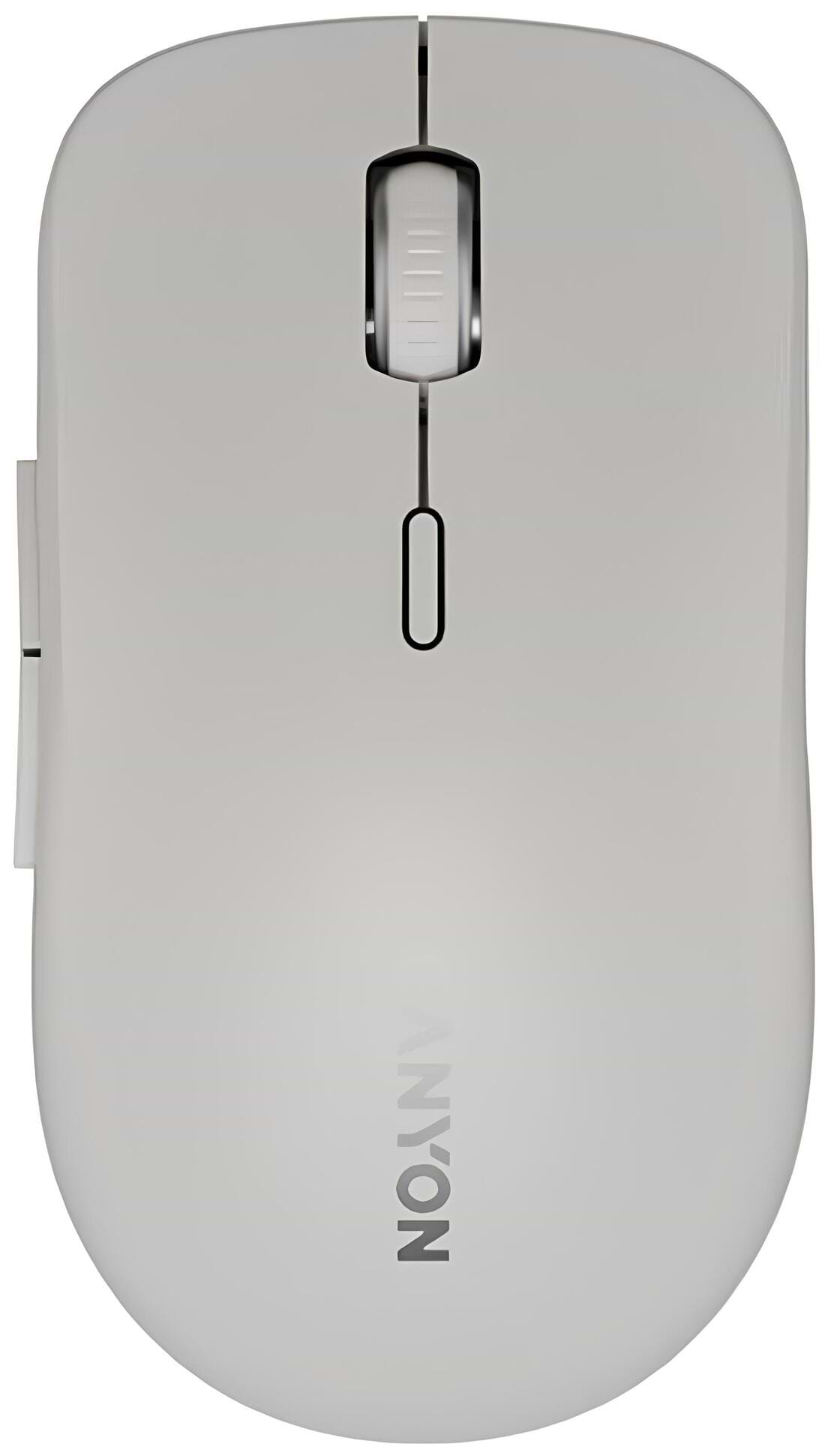 Мышь беспроводная Canyon MW-12 Silent Dual band Beige (CNS-CMSW12BG) - Фото 1