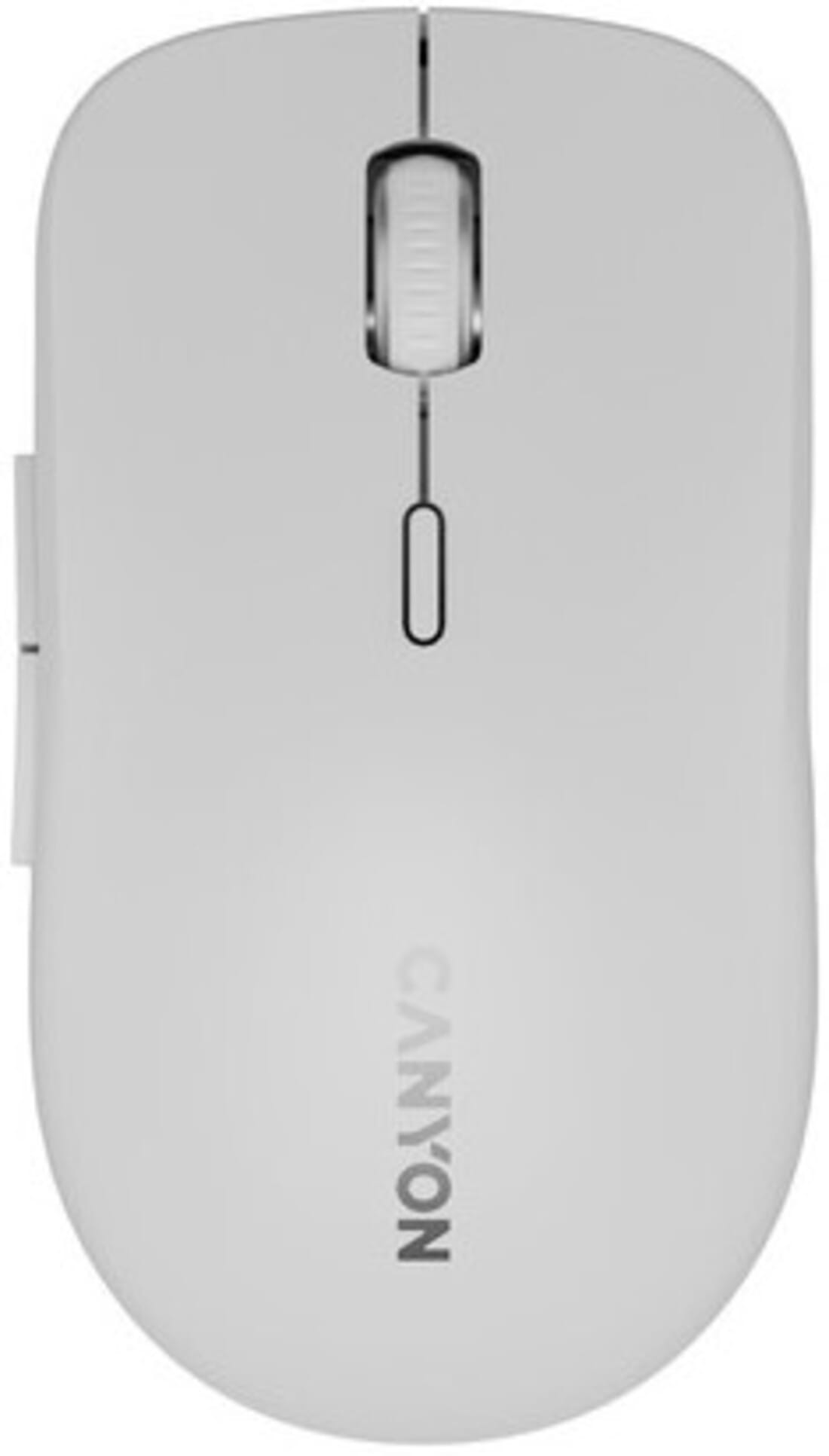 Мышь беспроводная Canyon MW-12 Silent Dual band Dark grey (CNS-CMSW12DG) - Фото 1