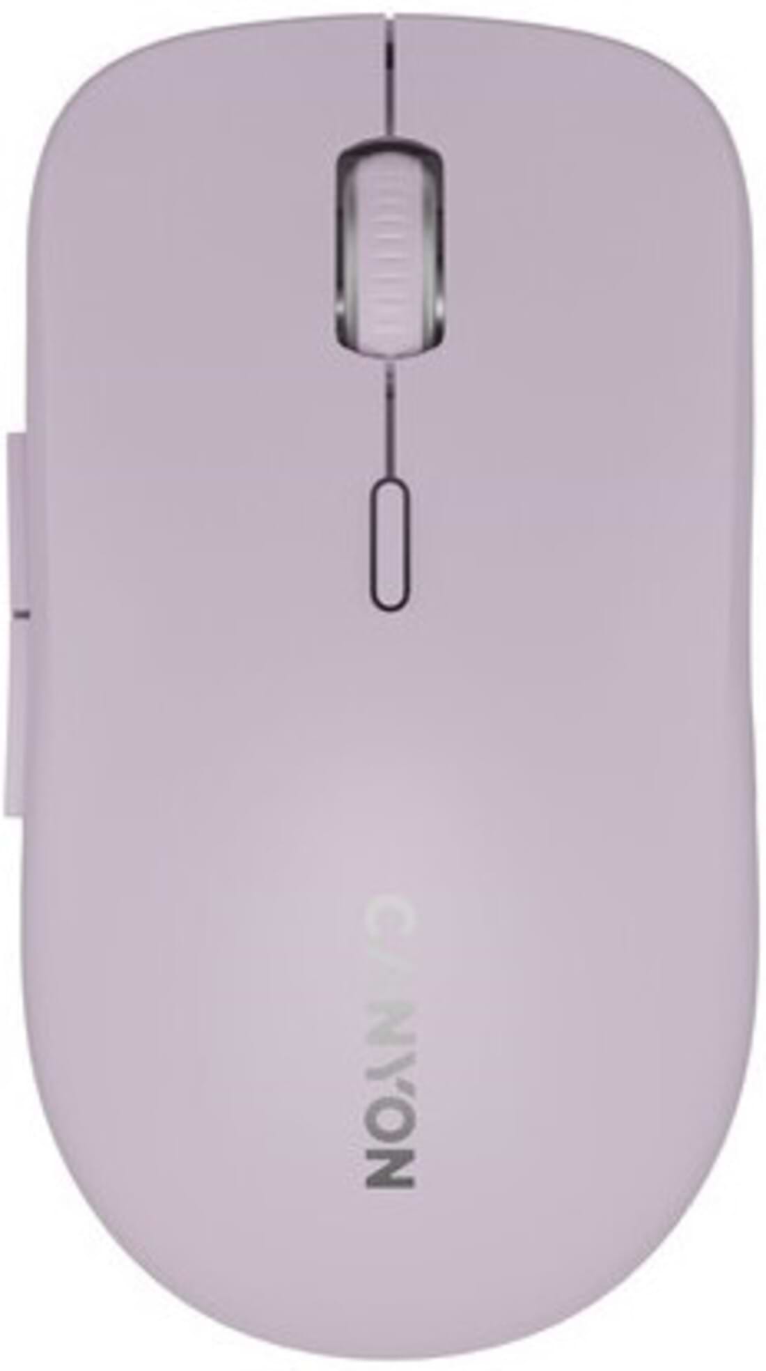 Мышь беспроводная Canyon MW-12 Silent Dual band Pink (CNS-CMSW12P) - Фото 1