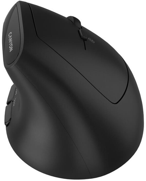 Фото - Уцінка - Миша бездротова Canyon MW-25 LED Dual mode Silent Black (CNS-CMSW25)