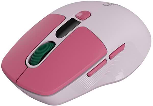 Фото - Мышь беспроводная Canyon MW-26 LCD Silent Dual mode Pink (CNS-CMSW26P)