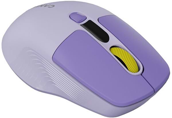 Фото - Уцінка - Миша бездротова Canyon MW-26 LCD Silent Dual mode Violet (CNS-CMSW26V)