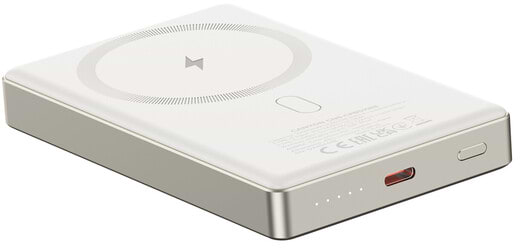 Фото - Батарея мобильная Canyon OnPower 510 slim Magsafe 10000 mAh PD20W Beige (CNS-CPB510BE)