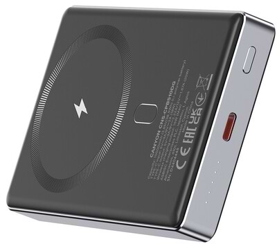 Фото - Батарея мобильная Canyon OnPower 510 slim Magsafe 10000 mAh PD20W Dark Grey (CNS-CPB510DG)