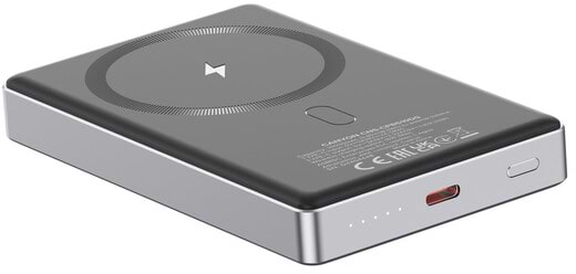 Фото - Батарея мобильная Canyon OnPower 510 slim Magsafe 10000 mAh PD20W Dark Grey (CNS-CPB510DG)