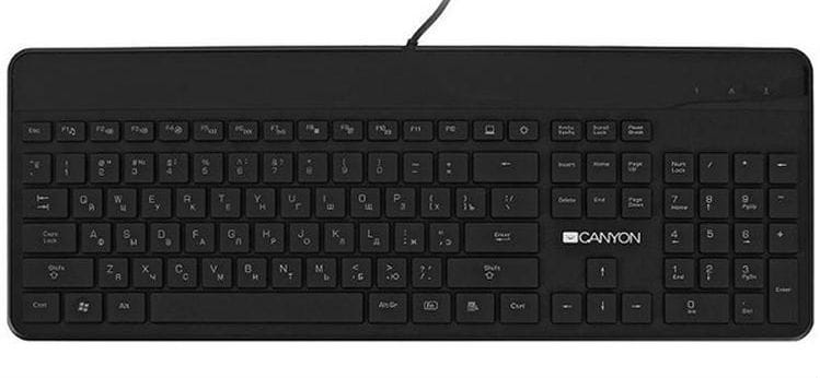 Микроповреждение - Клавиатура проводная Canyon CNS-HKB5-RU