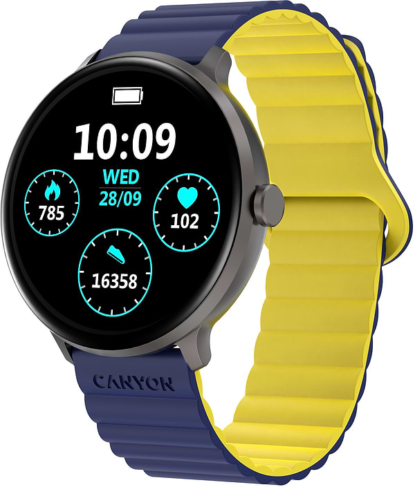 Фото - Смарт-годинник Canyon Jacky SW-69 Blue Yellow (CNS-SW69BL)