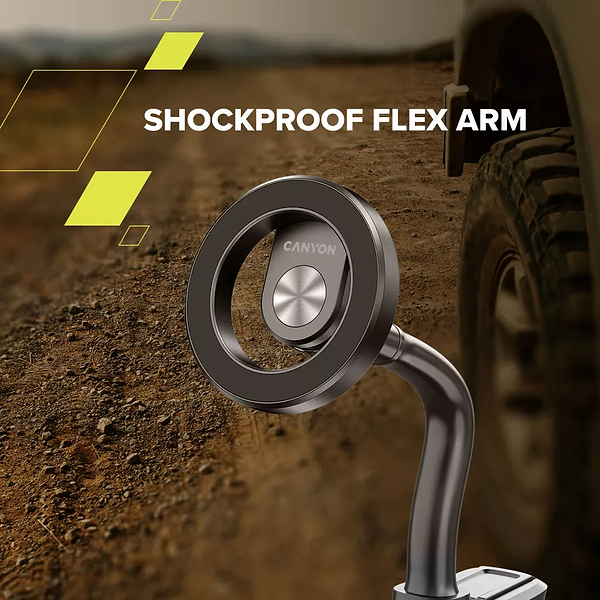 Фото - Автодержатель Canyon OnGrip 12 Black (CNS-CCHM12)