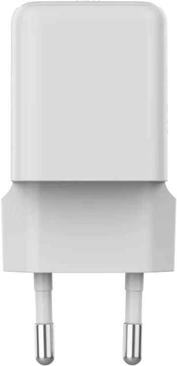 Фото - Мережевий зарядний пристрій Canyon CU20AC GaN 20W 1xPD 1xQC White (CNS-CUW20AC)