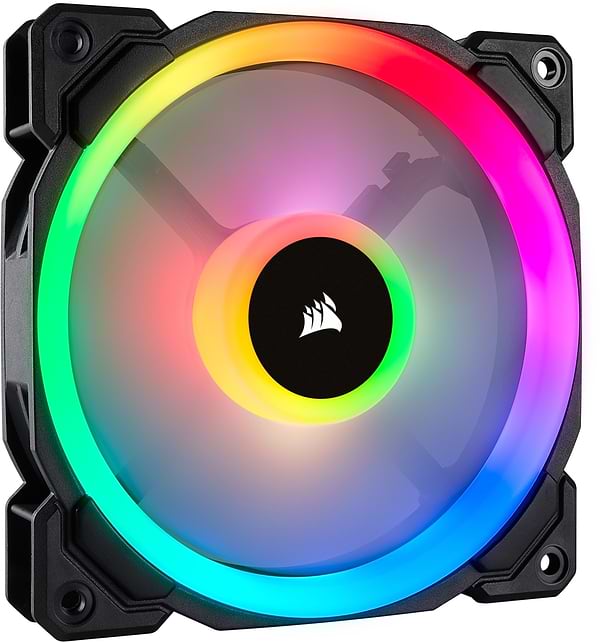 Фото - Корпусний вентилятор Corsair LL120 RGB 3 Fan Pack (CO-9050072-WW) Black