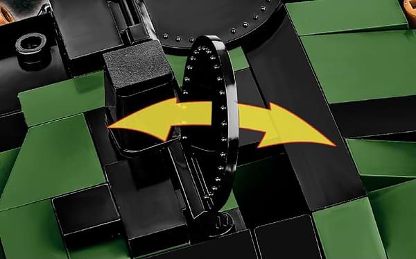 Фото - Пластиковий конструктор Cobi Танк Леопард 2 945  деталей (COBI-2620)