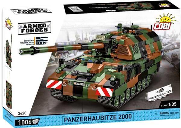 Фото - Пластиковий конструктор Cobi САУ PzH 2000 1006 деталей (COBI-2628) Фото - Пластиковий конструктор Cobi САУ PzH 2000 1006 деталей (COBI-2628)