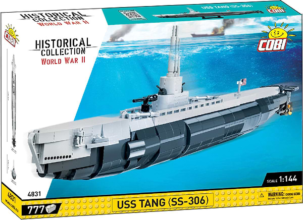 Фото - Пластиковый конструктор Cobi Подлодка Танг SS-306 777 деталей (COBI-4831) Фото - Пластиковый конструктор Cobi Подлодка Танг SS-306 777 деталей (COBI-4831)