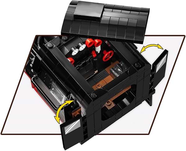 Фото - Пластиковий конструктор Cobi Локомотив DR BR Class 52 Ексклюзивний набір 1:35 2623 деталей (COBI-6280)