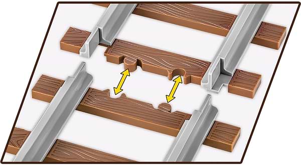 Фото - Пластиковий конструктор Cobi Локомотив DR BR Class 52 Ексклюзивний набір 1:35 2623 деталей (COBI-6280)