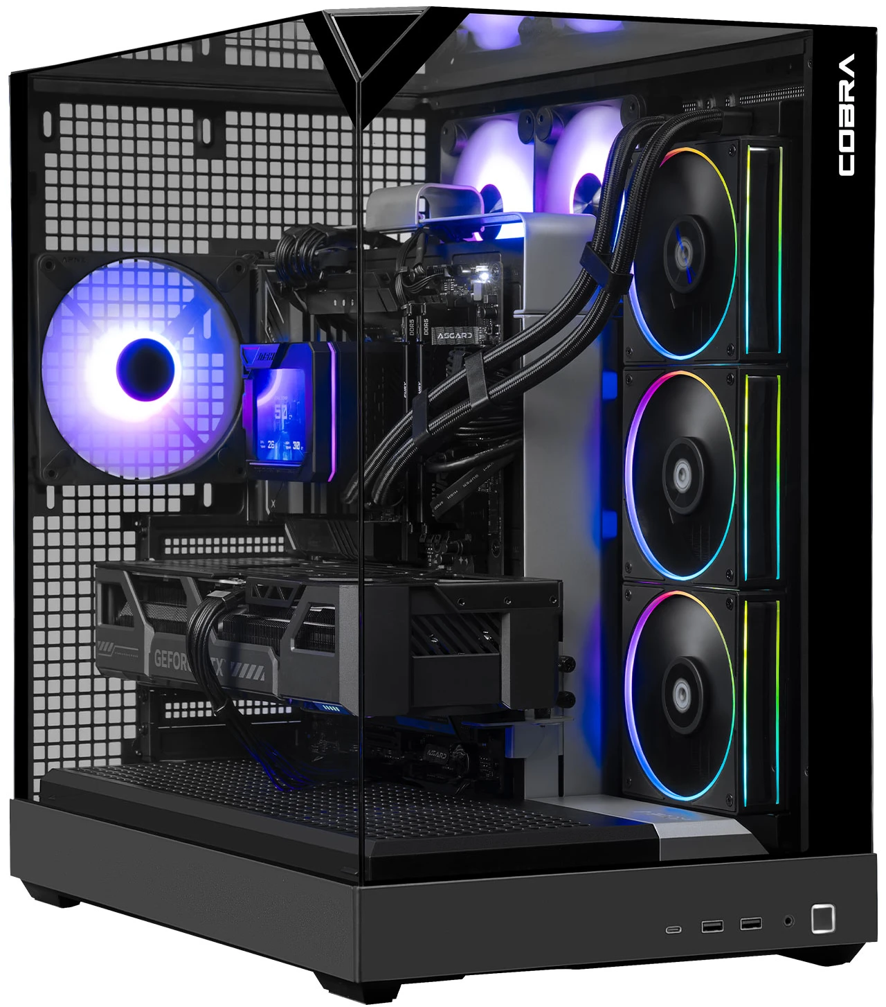 Системний блок Cobra Apex RTX 5060 Ti 16GB / Ryzen 7 9800X3D / RAM 32GB / SSD 1TB / Win 11 (R7A23694)