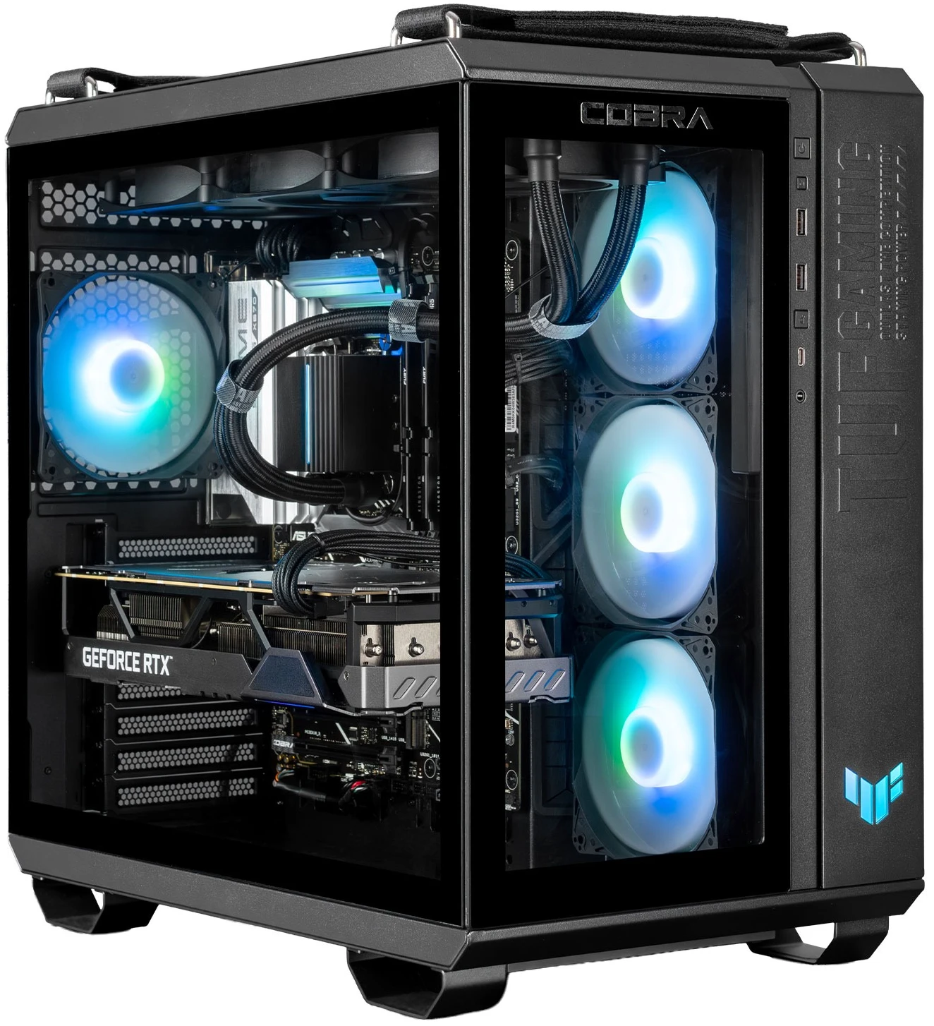 Системний блок Cobra Apex RTX 5060 Ti 16GB / Ryzen 9 9900X3D / RAM 32GB / SSD 1TB + SSD 500GB / Win 11 (R9A23695)
