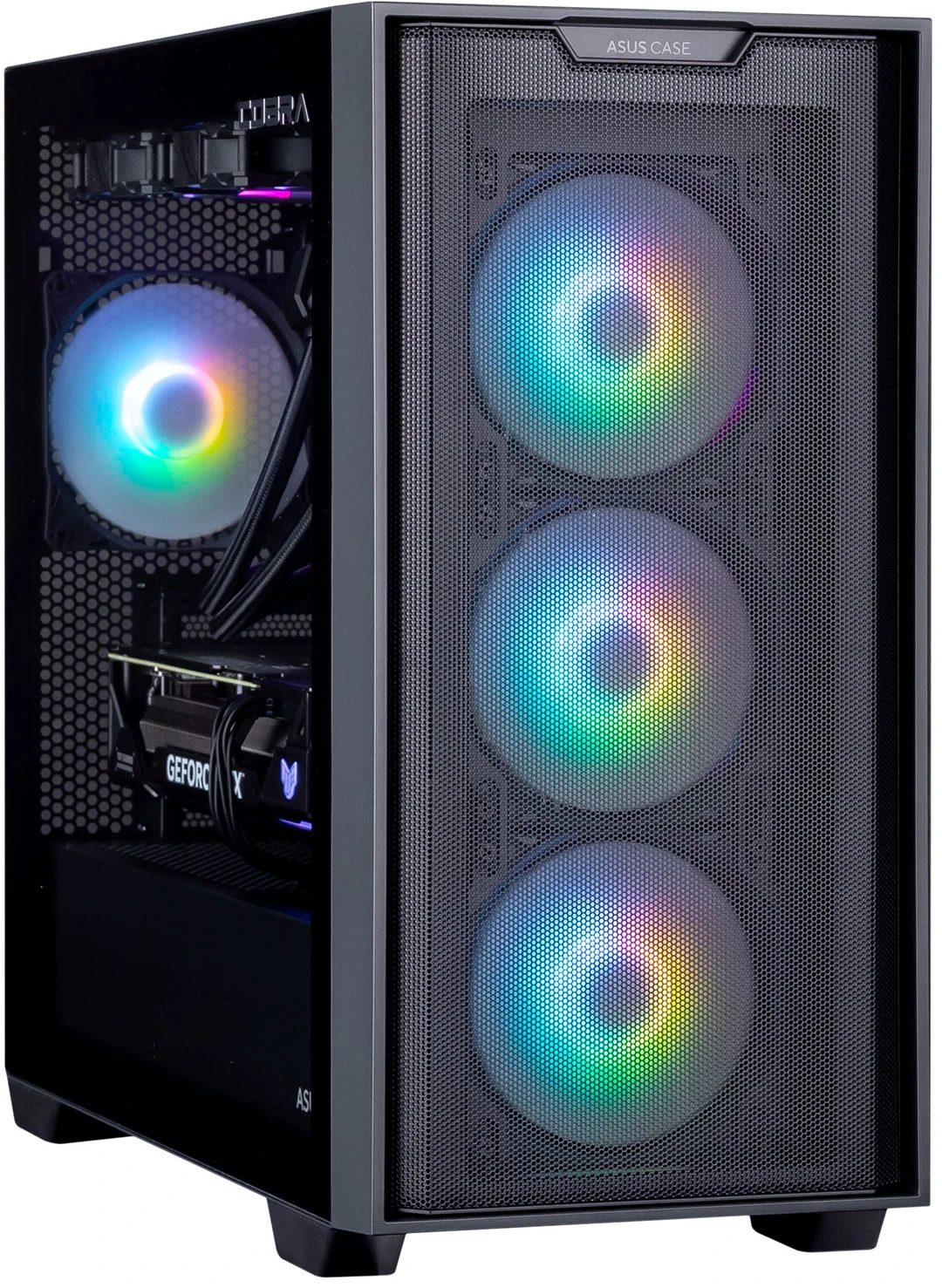 Системный блок Cobra Apex RTX 5070 Ti / Ryzen 7 7800X3D / RAM 64GB / SSD 1TB + SSD 500GB / Win 11 (R7A23638)