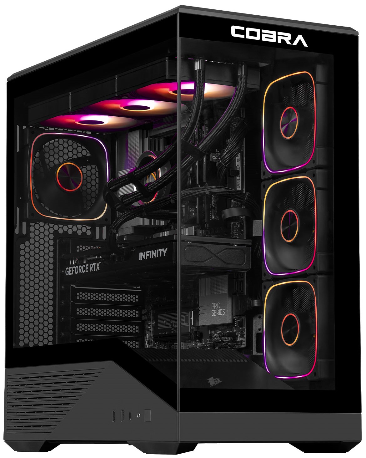 Системний блок Cobra Gaming Windows 11 Home (I285K.32.S10.96XT.27073W)