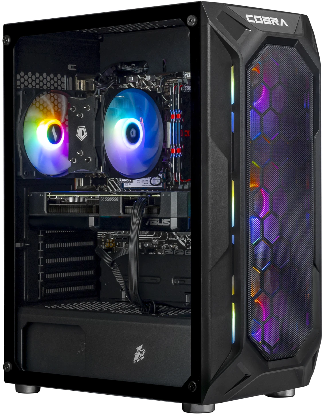 Системный блок Cobra Go RTX 5050 / Core i5 14400F / RAM 32GB / SSD 500GB (I5G23534)