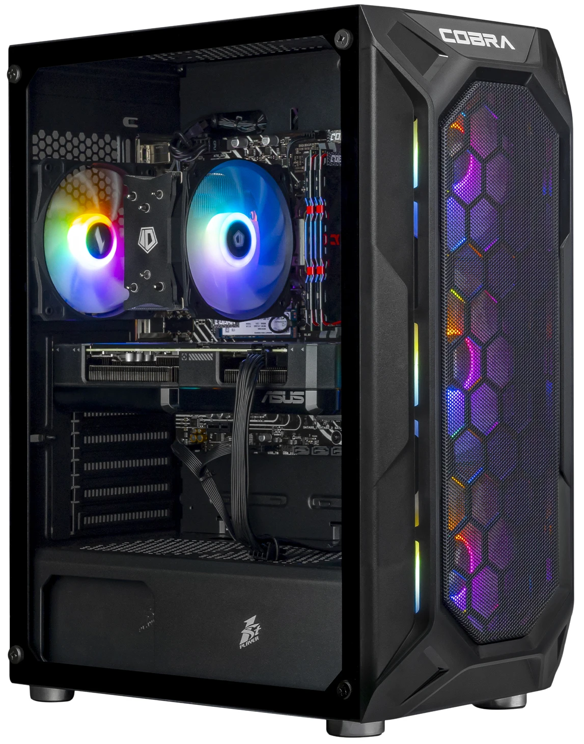 Системный блок Cobra Go RTX 5050 / Ryzen 5 5600 / RAM 16GB / SSD 500GB (R5G23558)