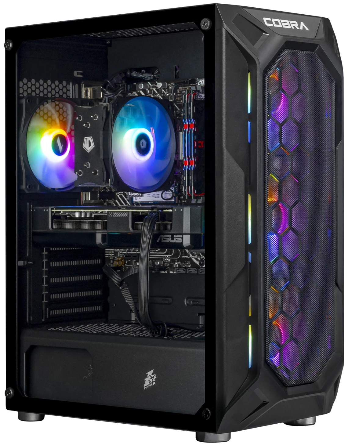 Системный блок Cobra Go RTX 5050 / Ryzen 5 5600 / RAM 32GB / SSD 1TB / Win 11 (R5G23565)