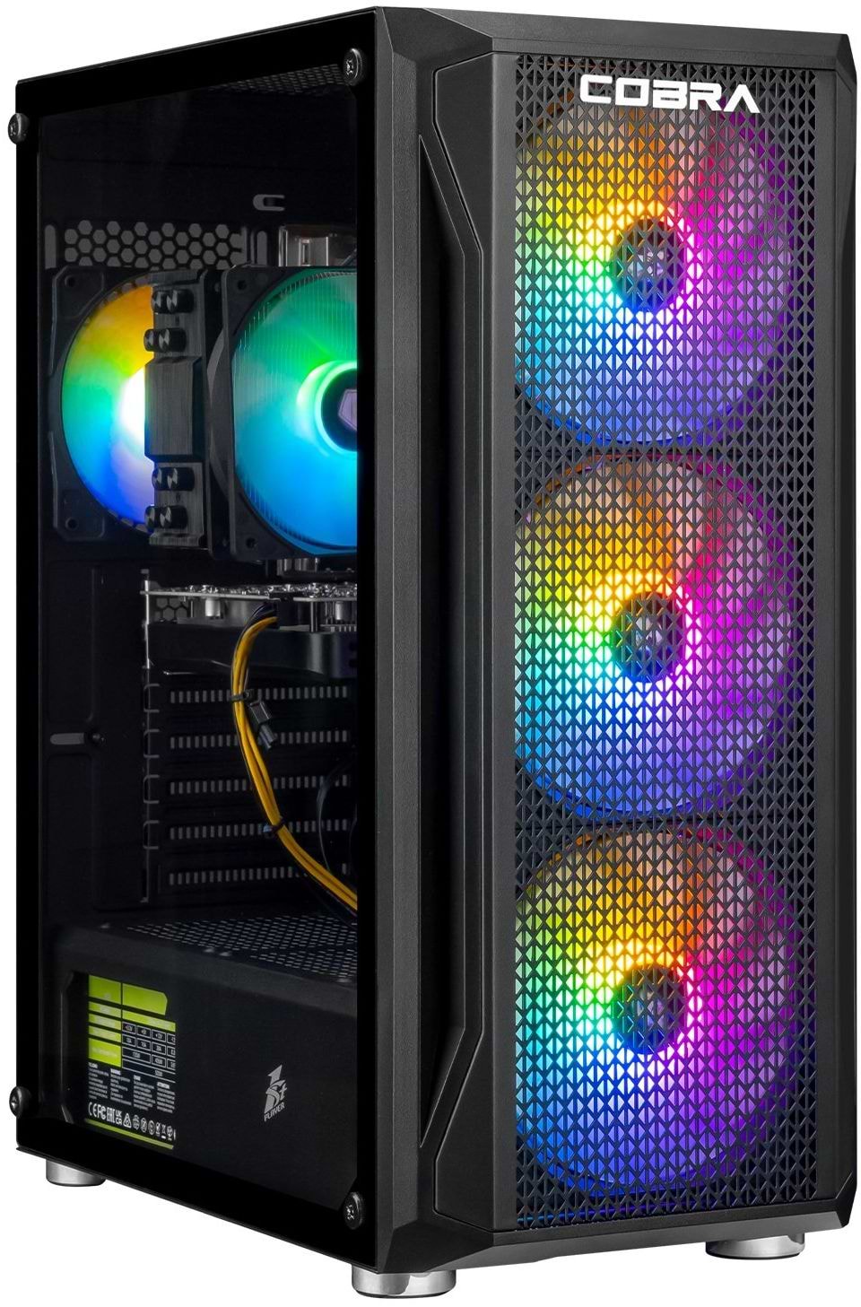 Системний блок Cobra Go RTX 5060 / Ryzen 5 5500X3D / RAM 32GB / SSD 1TB / Win 11 (R5G23389)