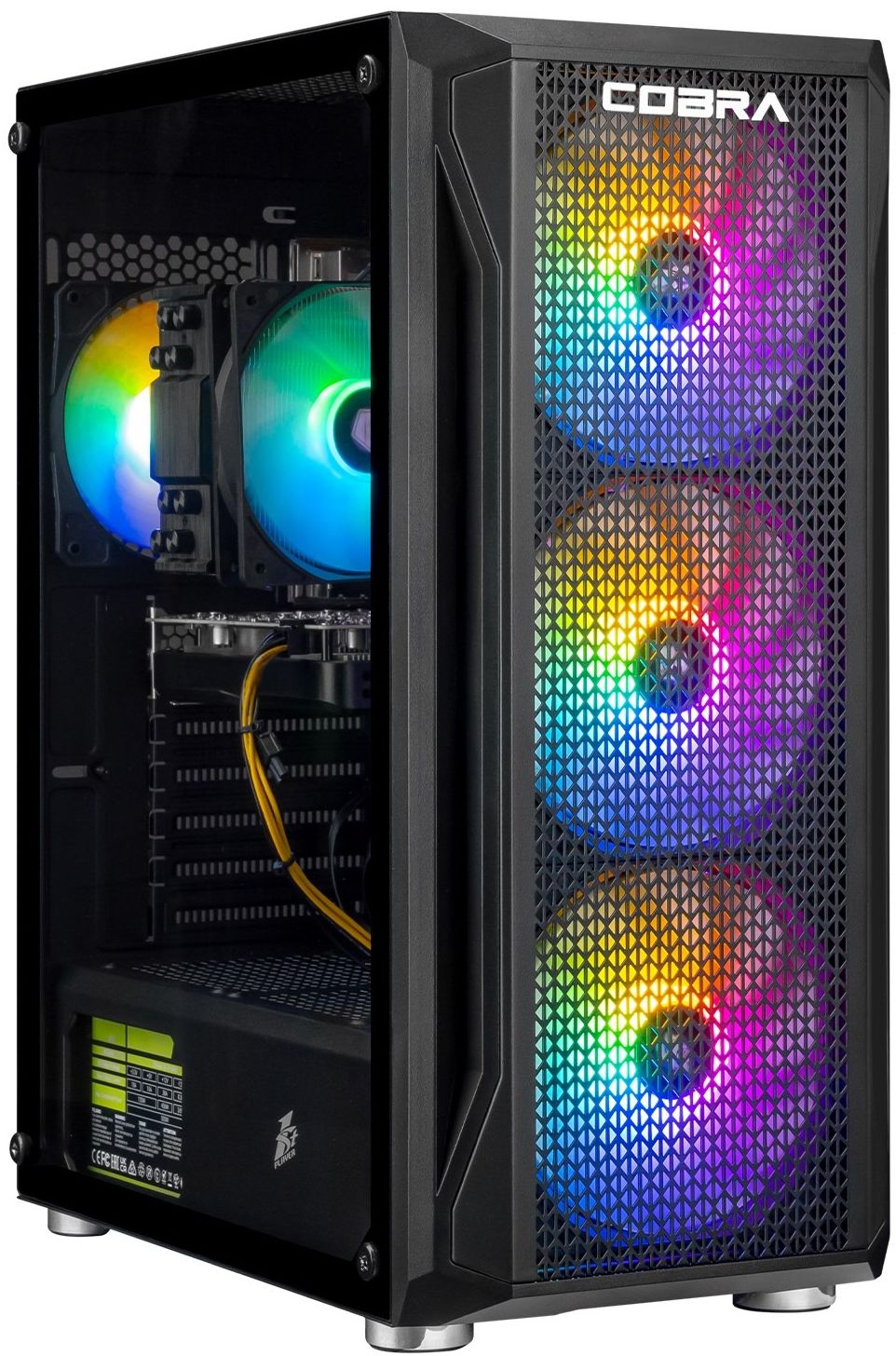 Системний блок Cobra Go RTX 5060 / Ryzen 5 5500X3D / RAM 32GB / SSD 1TB (R5G23387)