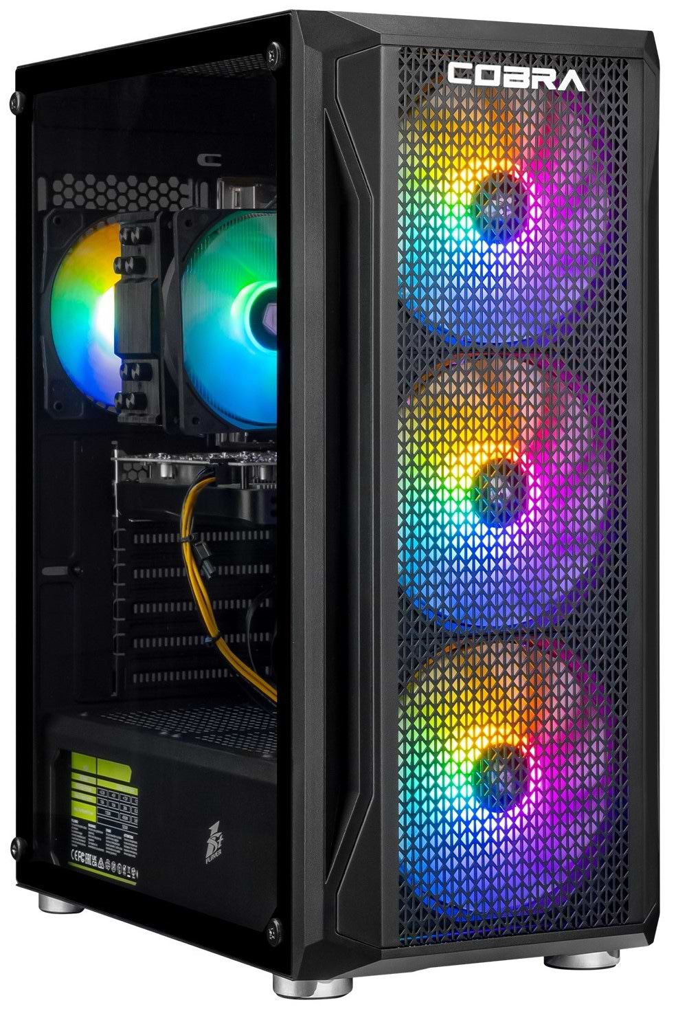 Системный блок Cobra Go RTX 5050 / Ryzen 5 5500X3D / RAM 16GB / SSD 1TB / Win 11 (R5G23381)