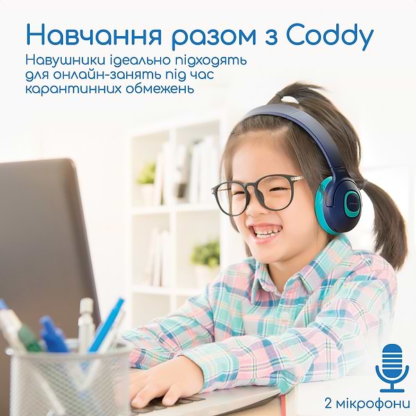 Фото - Наушники накладные беспроводные Promate Coddy.Aqua