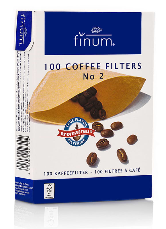 Фото - Фільтр для кавоварки Finum № 2 100 шт.