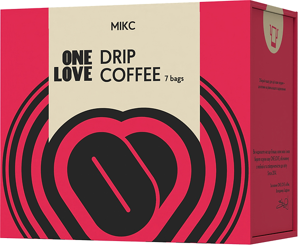 Фото - Дрип-кофе One Love Дрип-бокс МИКС 7 шт. Фото - Дрип-кофе One Love Дрип-бокс МИКС 7 шт.