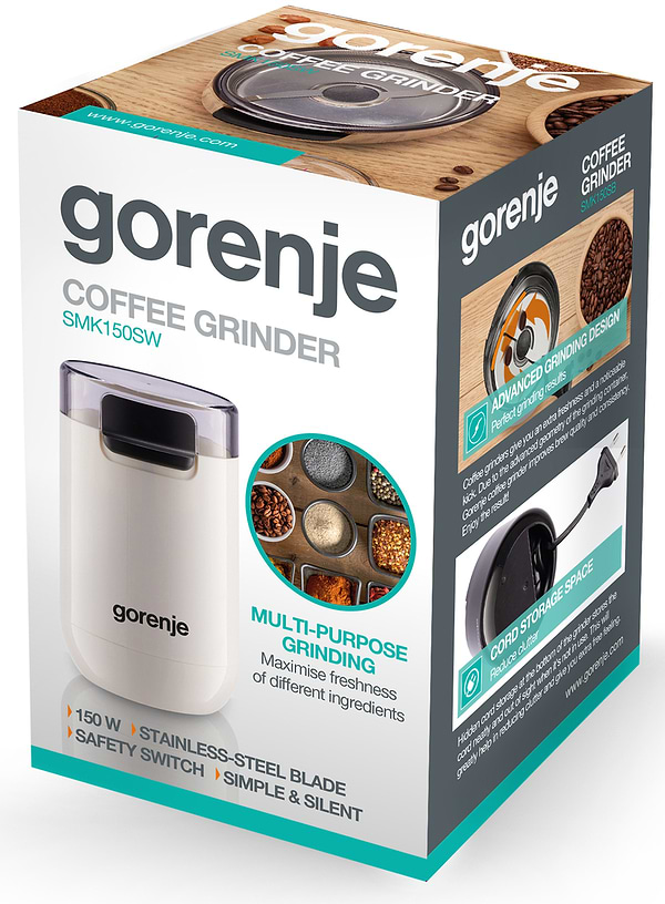 Фото - Кофемолка Gorenje SMK150SW