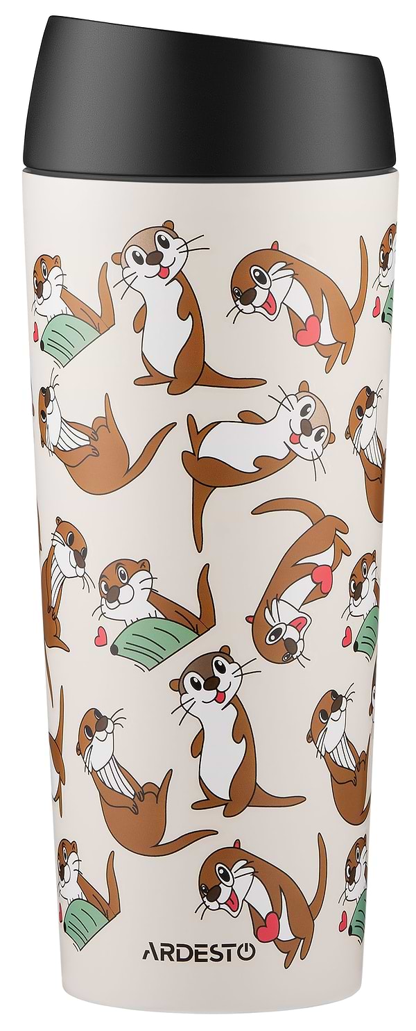 Фото - Термочашка Ardesto Coffee Time Otter 450 м бежевий (AR2645OT)