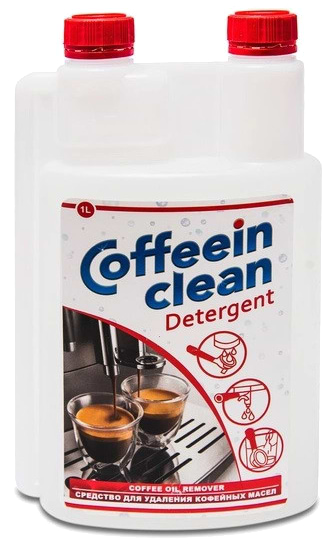 Засіб для видалення масляного нальоту Coffeein clean Detergent рідина/гель 1 л - Фото 1