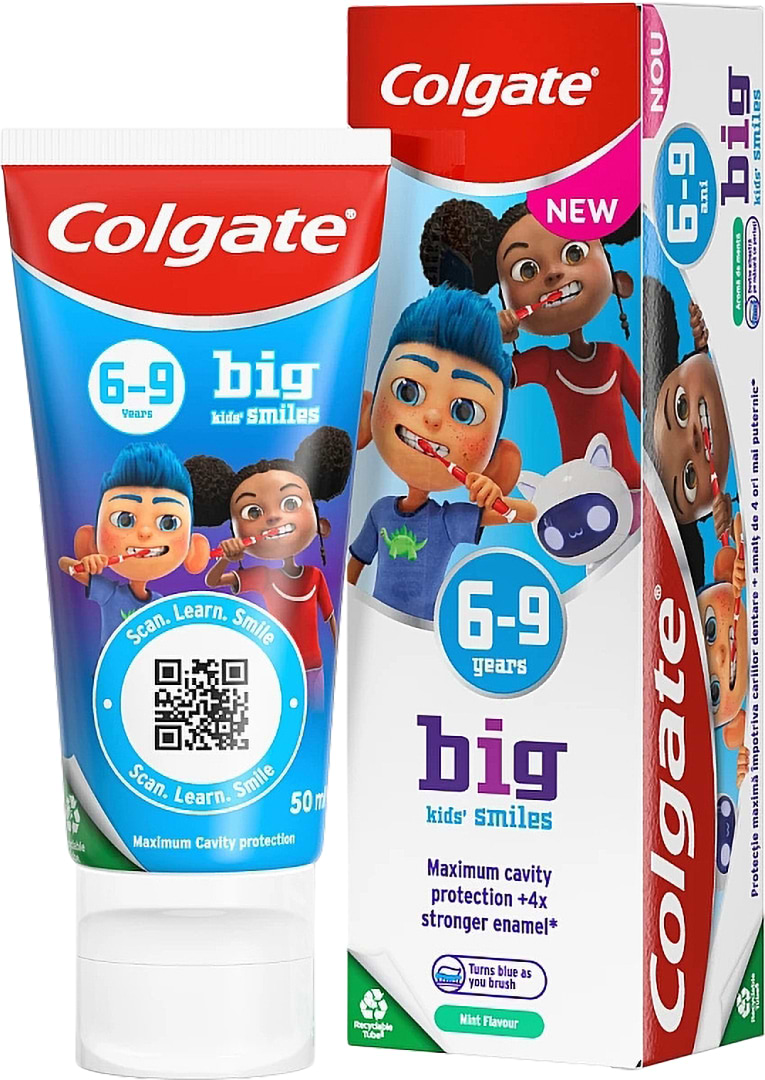 Зубна паста Colgate Дитяча 6-9 років Ніжна м'ята 50 мл - Фото 1