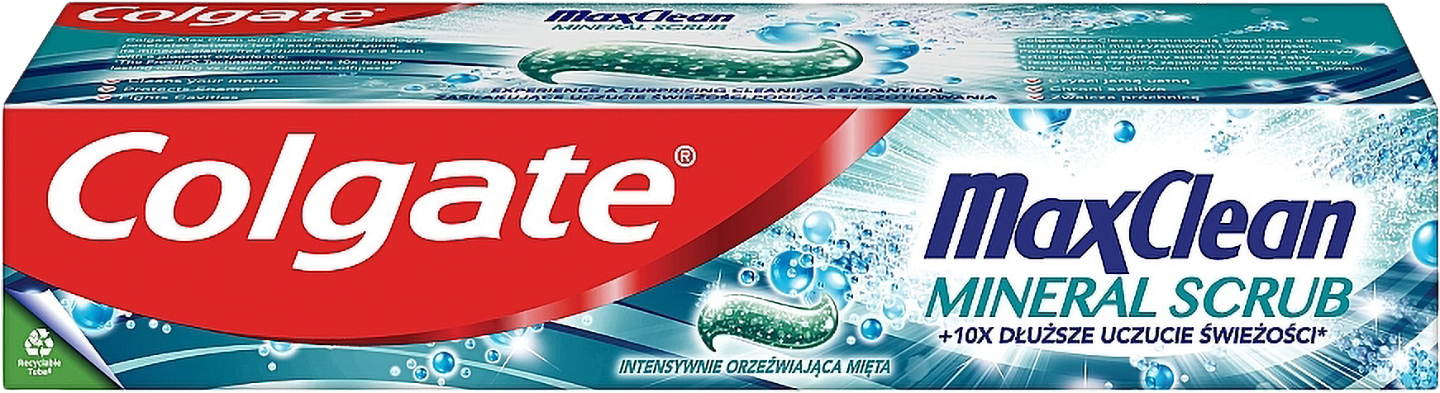 Зубна паста Colgate Max Clean Mineral Scrub 75 мл - Фото 1