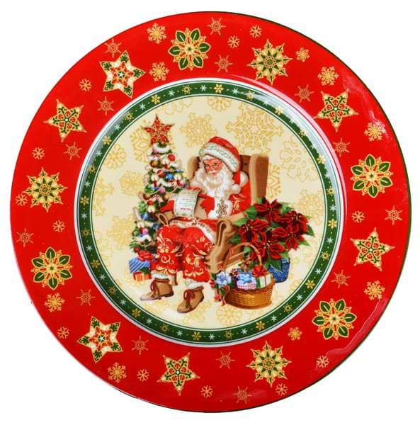 Тарілка обідня Lefard Christmas collection 26 см (986-060)