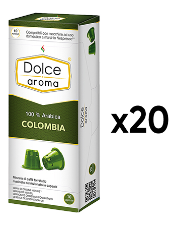 Кава у капсулах Dolce Aroma Colombia 5.5 г х200 шт.